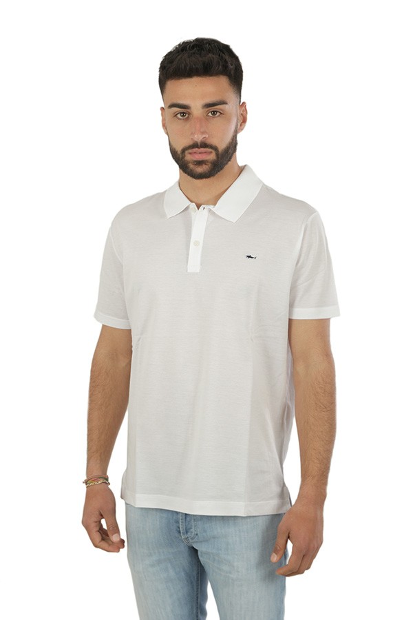 Polo Paul & Shark Short Sleeves White