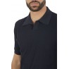 Navy Blue ROBERTO COLLINA Polo Shirt