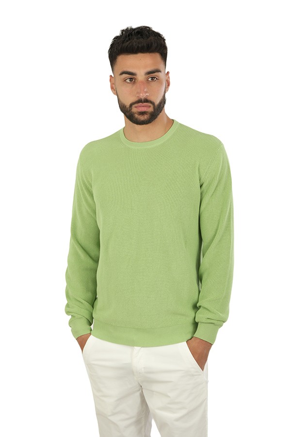 Roberto Collina Crew Neck Sweater Mela