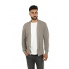 Ribbed ROBERTO COLLINA Cardigan Grey