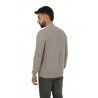 Ribbed ROBERTO COLLINA Cardigan Grey