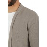 Ribbed ROBERTO COLLINA Cardigan Grey