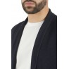 Cardigan Roberto Collina a Costine Blu Navy