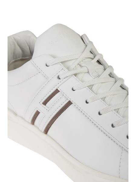 Sneakers Hogan H580 Bianco/Cuoio