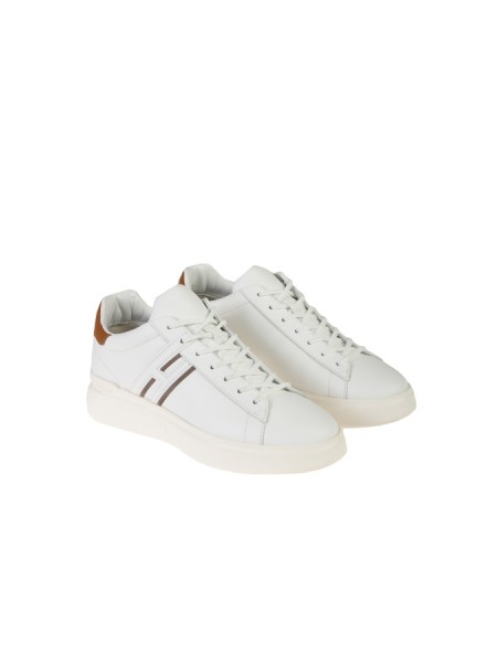 Sneakers Hogan H580 Bianco/Cuoio