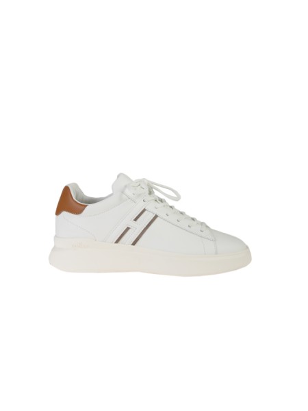 Sneakers Hogan H580 Bianco/Cuoio