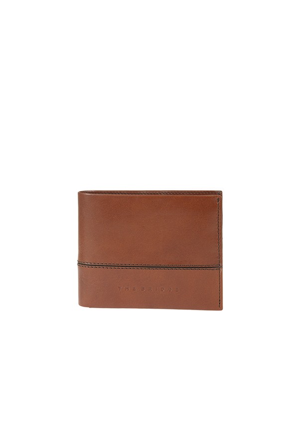 The Bridge Wallet Damiano Brown Line