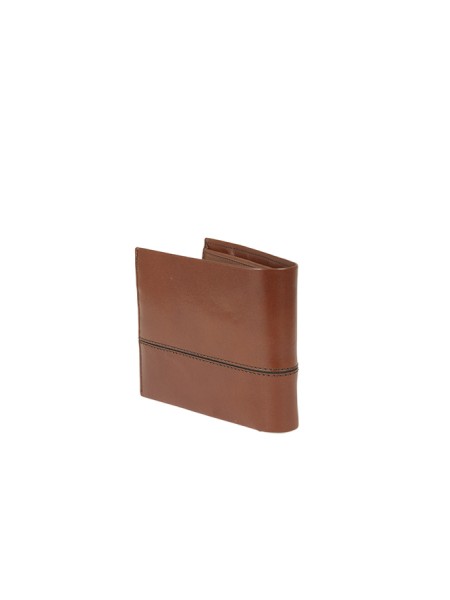 The Bridge Wallet Damiano Brown Line