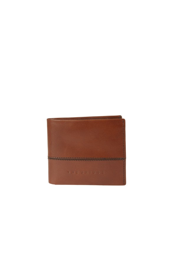 The Bridge Wallet Damiano Brown Line