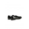 Doucal's moccasin in black patent leather