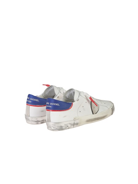 Prsx Low PHILIPPE MODEL Sneakers White/Blue/Red