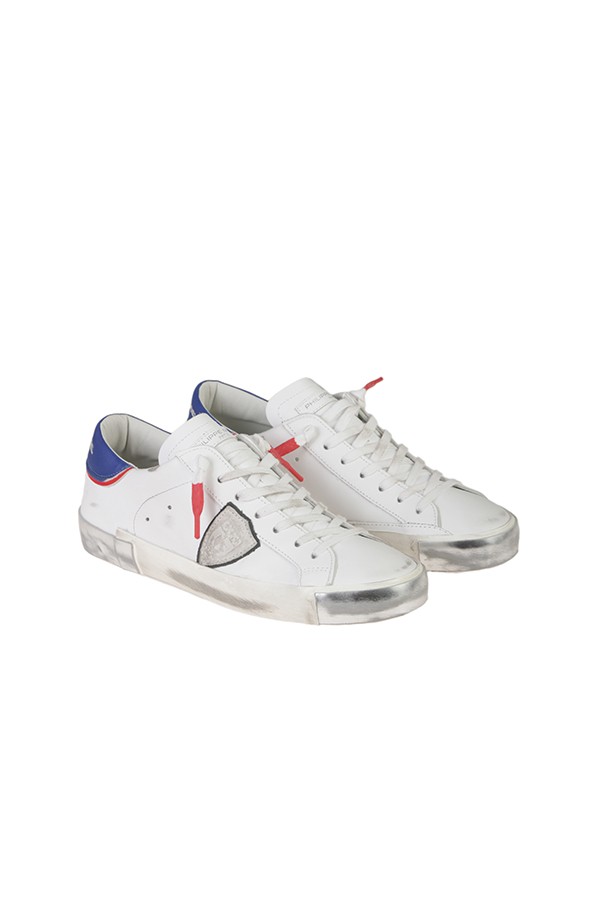 Prsx Low PHILIPPE MODEL Sneakers White/Blue/Red