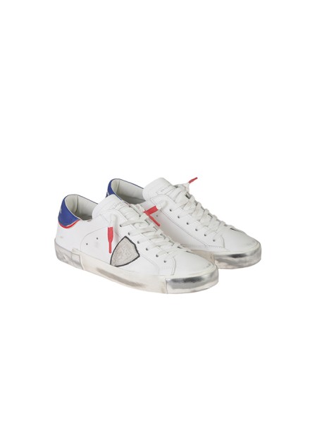 Prsx Low PHILIPPE MODEL Sneakers White/Blue/Red