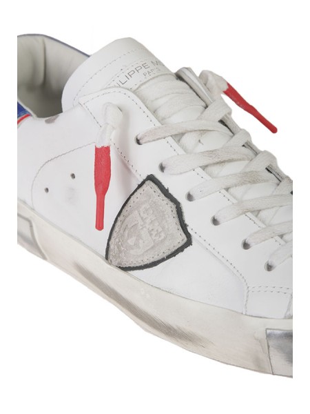 Prsx Low PHILIPPE MODEL Sneakers White/Blue/Red