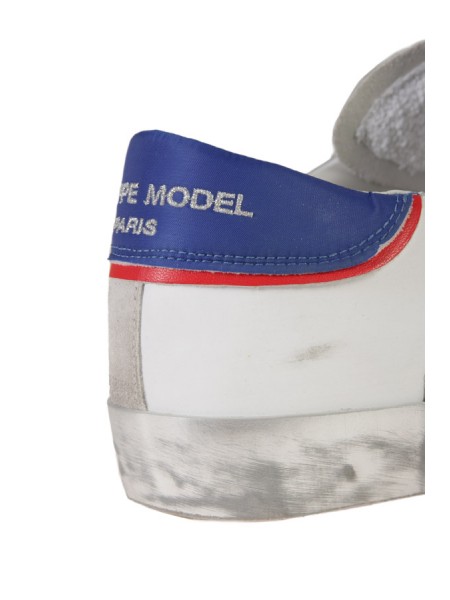 Prsx Low PHILIPPE MODEL Sneakers White/Blue/Red