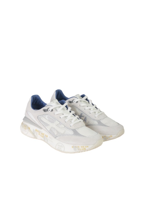 Premiata Moerun 6732 White Sneakers