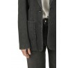 Nine In The Morning blazer in gray denim