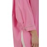 Peserico Poplin Dress-Shirt in Pink Cotton Blend