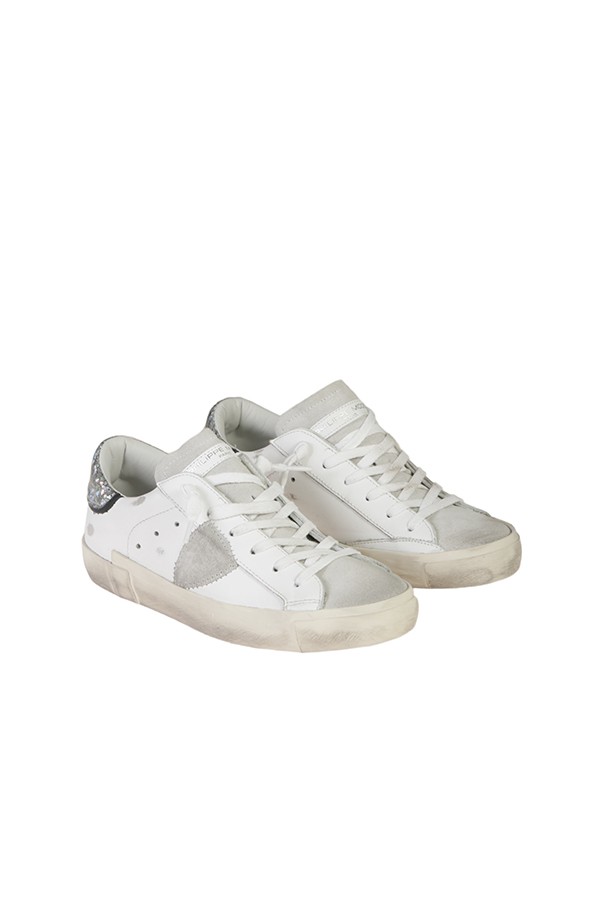 Philippe Model Paris Sneaker White/Silver