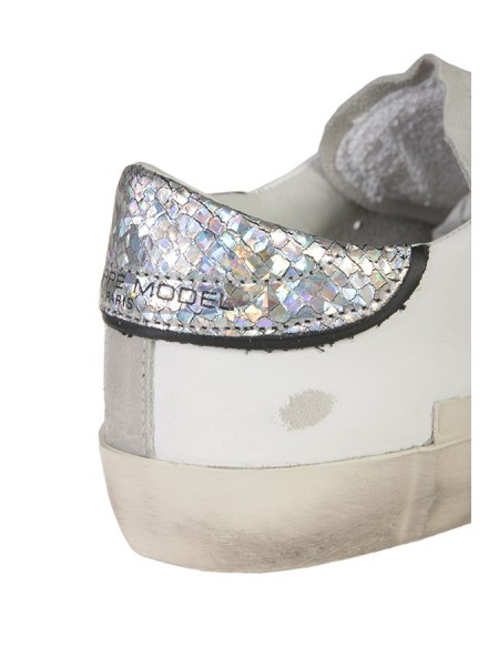 Philippe Model Paris Sneaker White/Silver