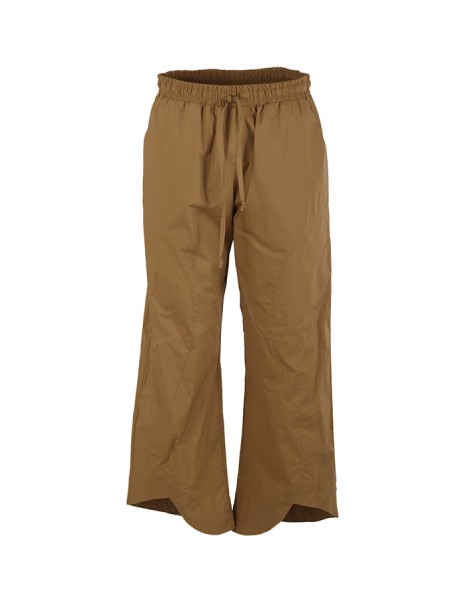 Skills & Genesis Pants Khaki Asymmetrical Cut