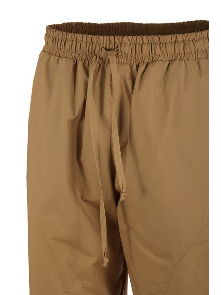 Skills & Genesis Pants Khaki Asymmetrical Cut