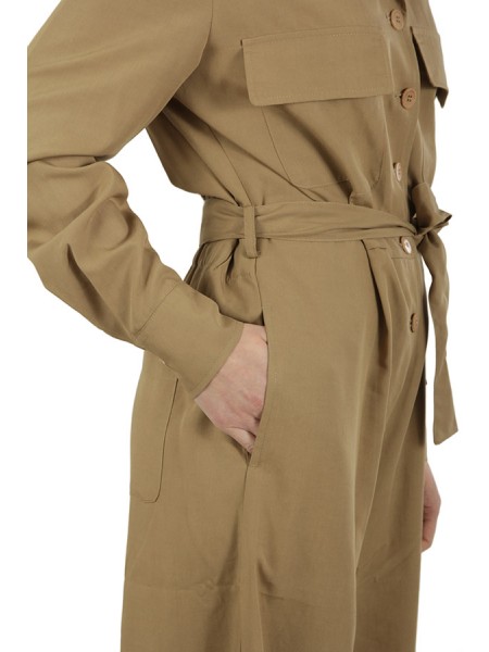 Skills & Genesis Jumpsuit with Khaki Long Sleeves