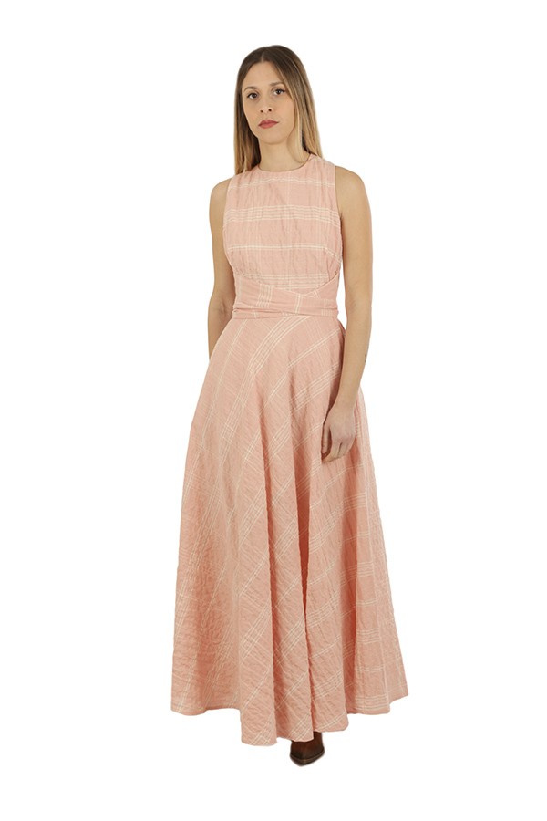 Skills & Genes Long Dress Pink