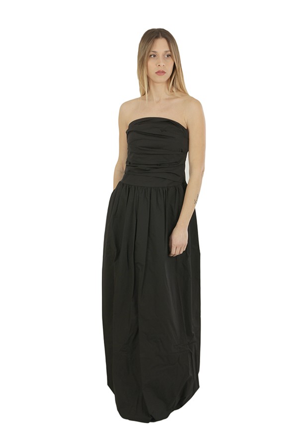 Skills & Genes Long Black Dress