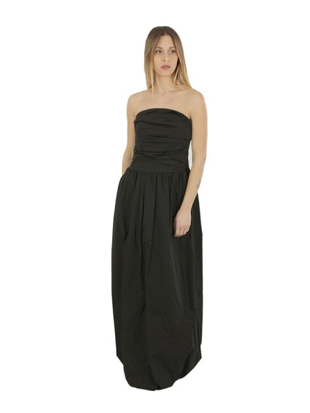 Skills & Genes Long Black Dress