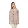 The Jackie jacket in Mauve Suede