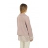 The Jackie jacket in Mauve Suede