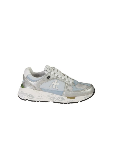 Premiata Mased 6679 Sneaker Silver/Light Blue