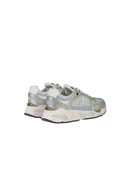 Premiata Mased 6679 Sneaker Silver/Light Blue