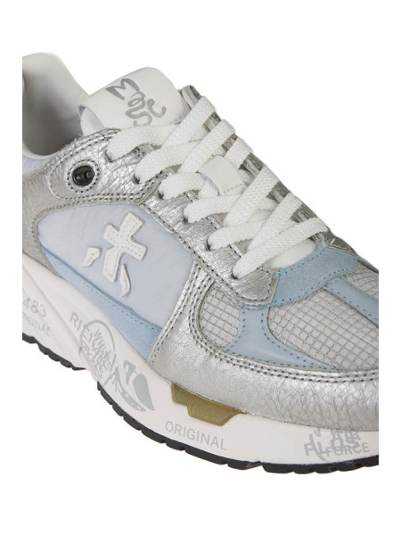 Premiata Mased 6679 Sneaker Silver/Light Blue