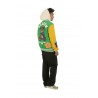 Bomber Barrow Varsity in Nylon con Patch Verde