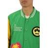 Varsity BARROW Nylon Bomber Jacket with Green Patch