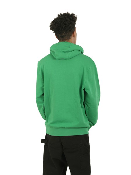 Teddy Print BARROW Hooded Sweatshirt Green