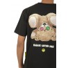 T-shirt BARROW Up side down Teddy Print Black