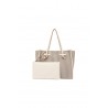 Marcella Striped GIANNI CHIARINI Bag in Canvas Marble