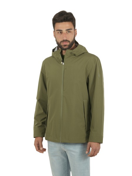 Save The Duck Jari hooded jacket Green