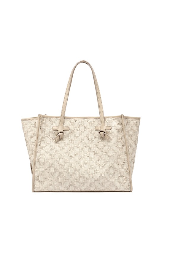 Marcella GIANNI CHIARINI bag in Perla woven straw