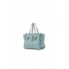 Miss Marcella GIANNI CHIARINI handbag in translucent leather Light blue