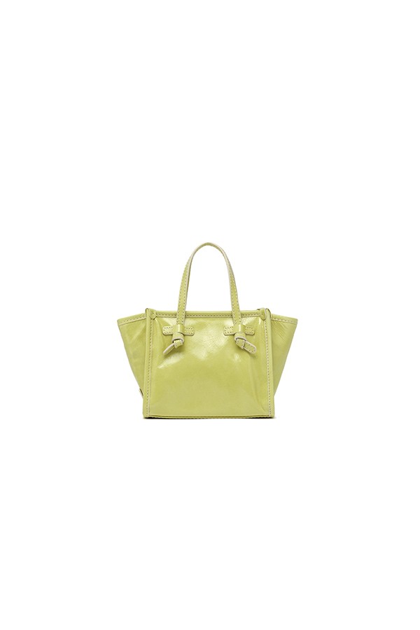 Borsa Gianni Chiarini Miss Marcella in pelle traslucida Giallo