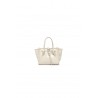 Miss Marcella GIANNI CHIARINI bag in Talco translucent leather