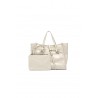 Miss Marcella32 GIANNI CHIARINI bag in Talco translucent leather