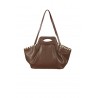 Borsa Temoirè Dhea Lace Grape Brown/Shell