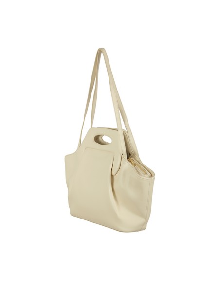 Dhea Vegan Fabric Shell Themoirè Bag