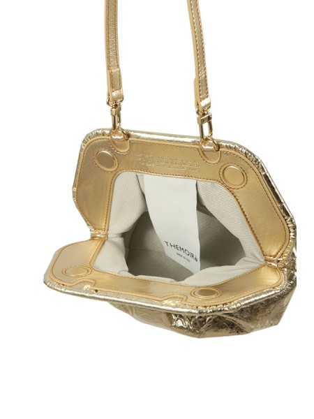 Themoirè Gea Pineapple Gold Bag