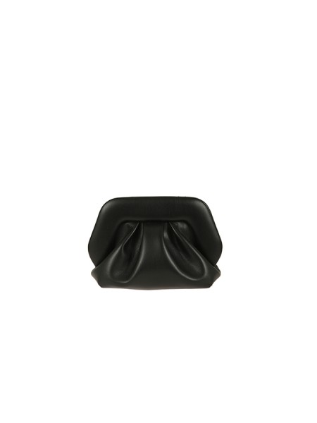 Themoirè Gea Vegan Fabric Black Bag